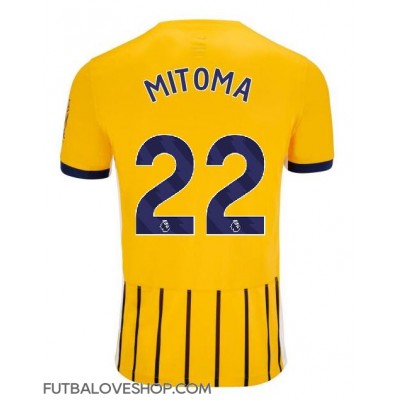 Dres Brighton Kaoru Mitoma #22 Tretina 2025-26 Krátky Rukáv Dres Brighton Kaoru Mitoma #22 Tretina 2025-26 Krátky Rukáv